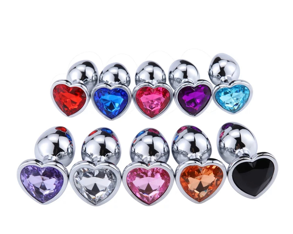 Heart Gem Plug Set